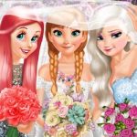 Bride and Bridesmaides Dress Up