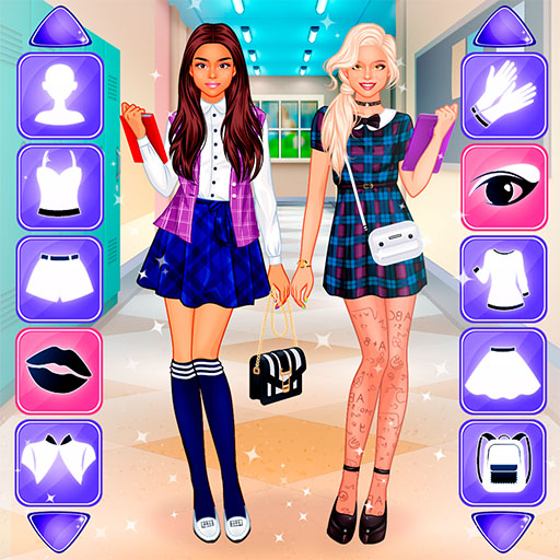 High School BFFs Girls Team — free online dress up game