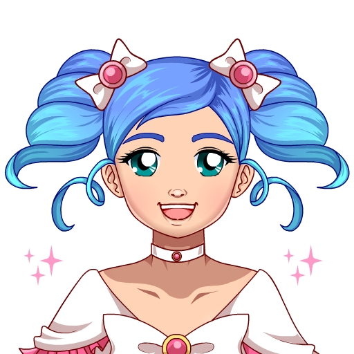 Kawaii Magical Girl Dress Up Game — free online dress up game