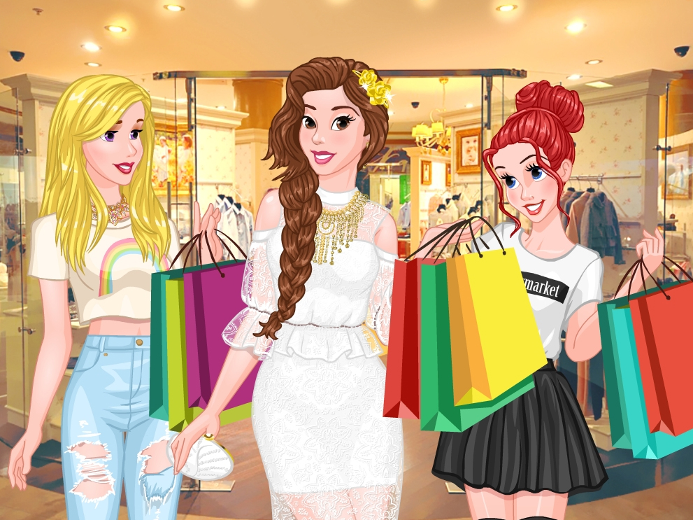 Princess Trendy Shopaholic — free online dress up game