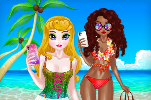 Tropical Princess and Princess Rosehip Sew Swimwear